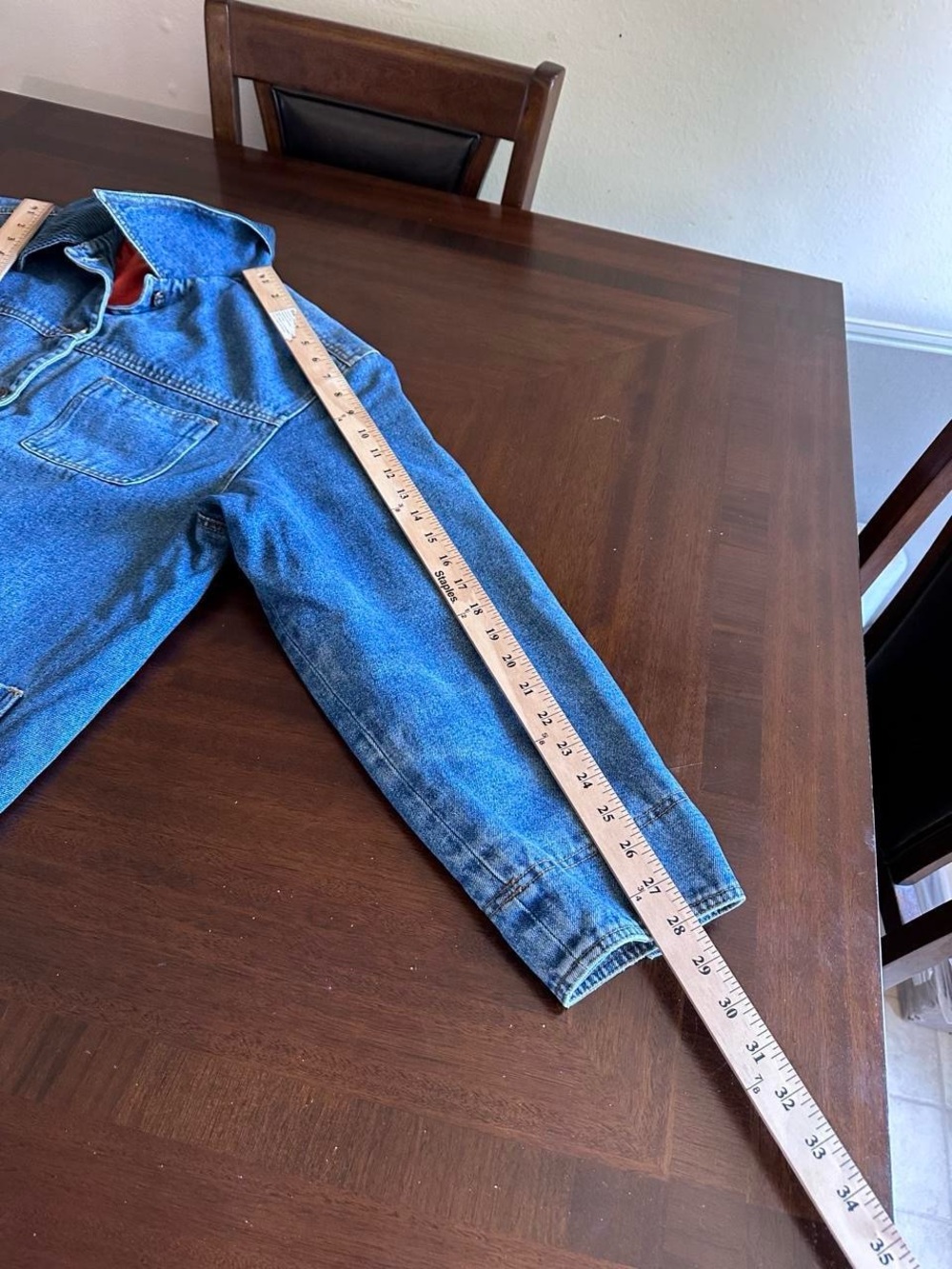 Vintage Denim Barn Chore Jacket Faded Women’s Size M Sigrid Olsen Sport - Picture 7 of 7